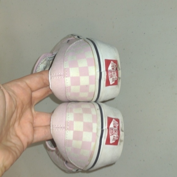 VANS CLASSIC SLIP-ON CHECKERBOARD SHOE for junior size Size 6 - Picture 4 of 12
